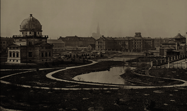 Construction de la Kayser-Wilhelm-Universität